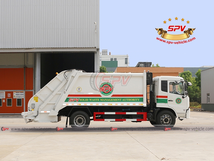 12 CBM Garbage Compactor Truck Dongfeng - RS
